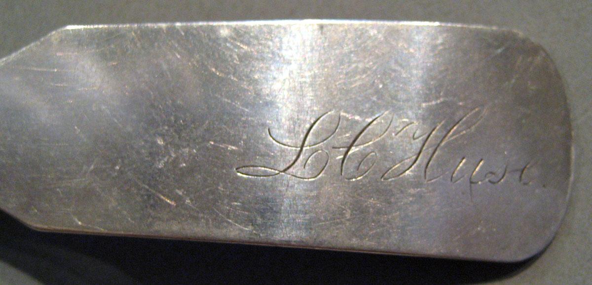 1998.0004.809.005 Silver Spoon engraving