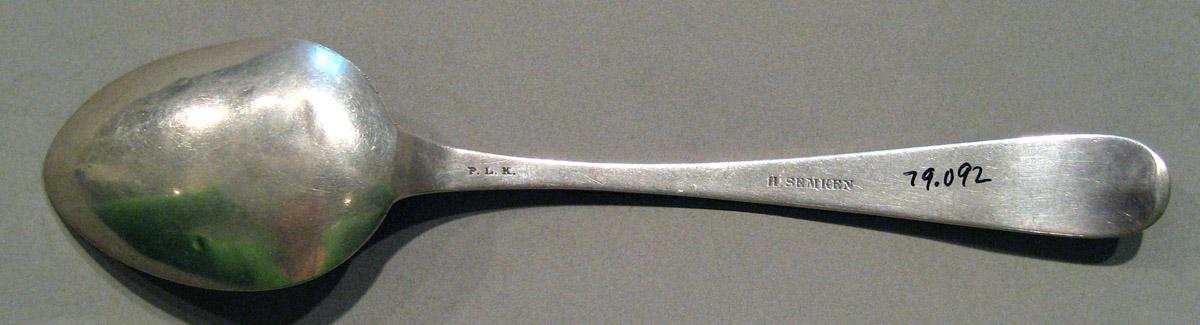 1998.0004.812 Silver Spoon underside