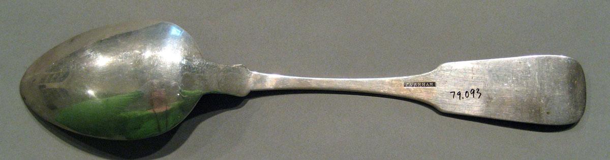 1998.0004.813 Silver Spoon underside
