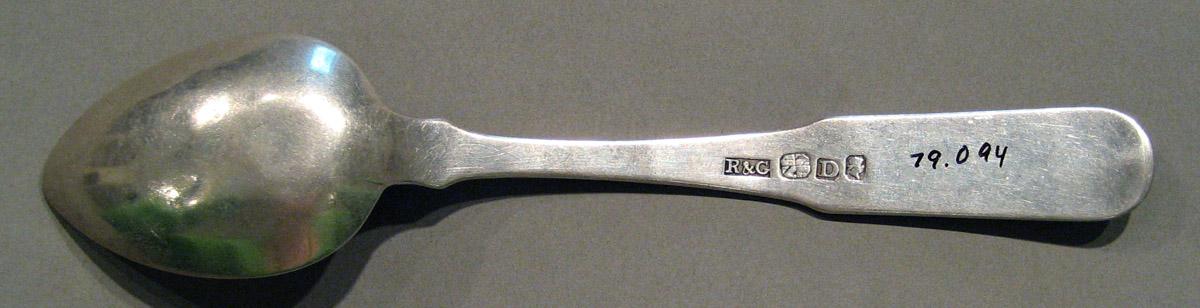 1998.0004.814 Silver Spoon underside