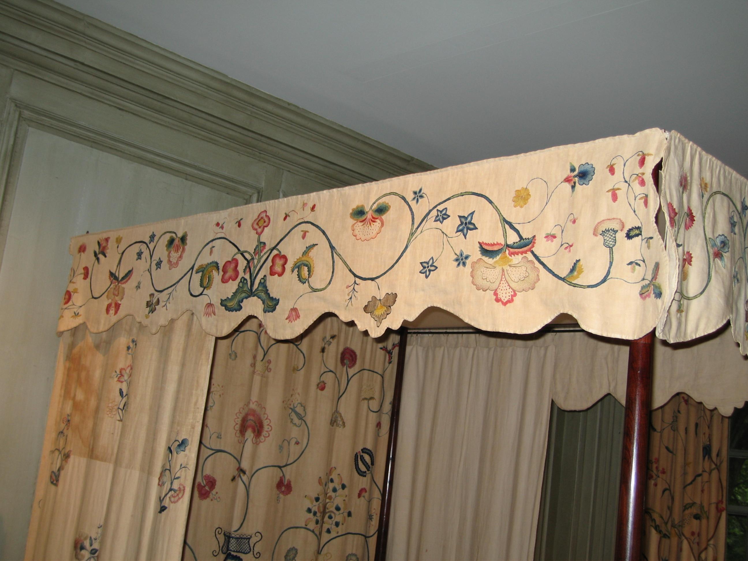 Cecil Bed Rm L Bed valance