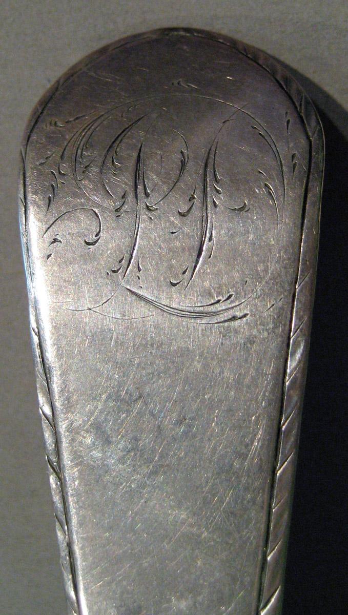 1998.0004.815 Silver Spoon engraving