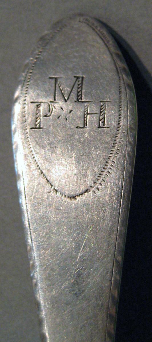1998.0004.819 Silver Spoon engraving