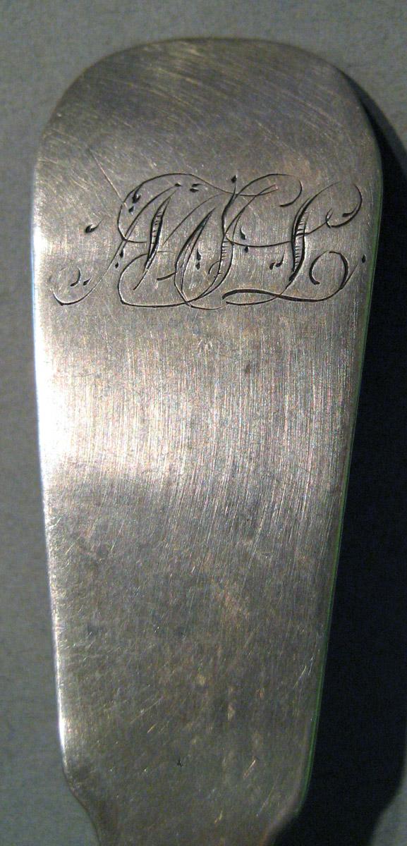 1998.0004.820 Silver Spoon engraving