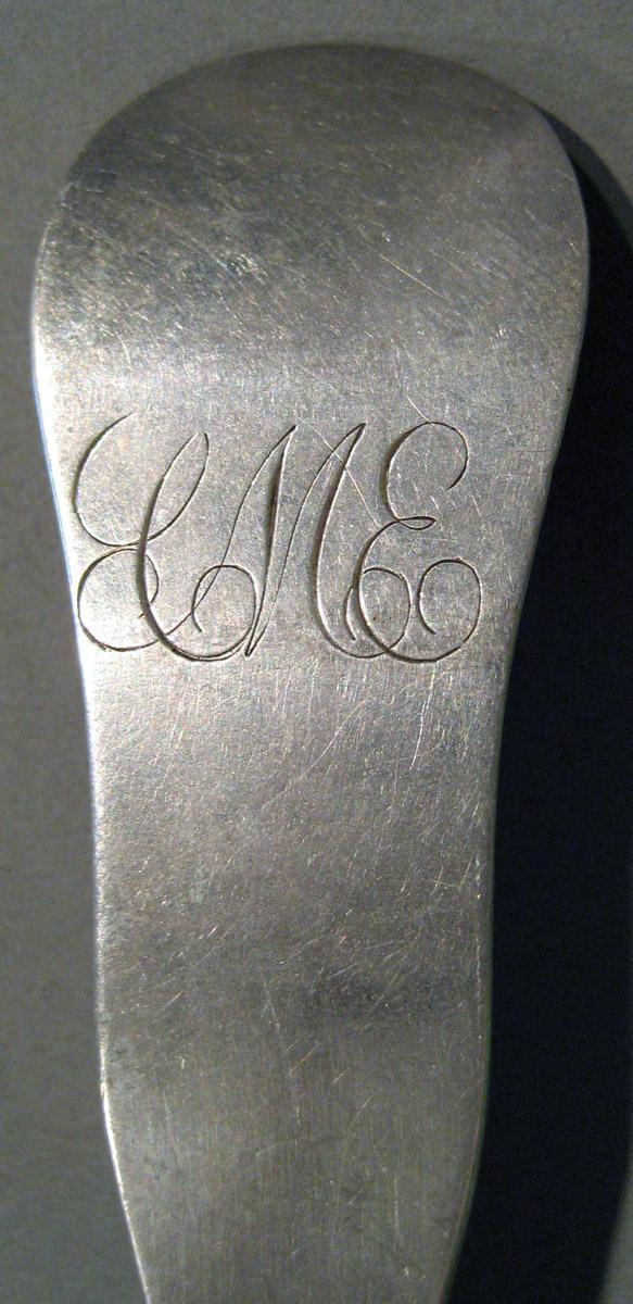 1998.0004.823 Silver Spoon engraving