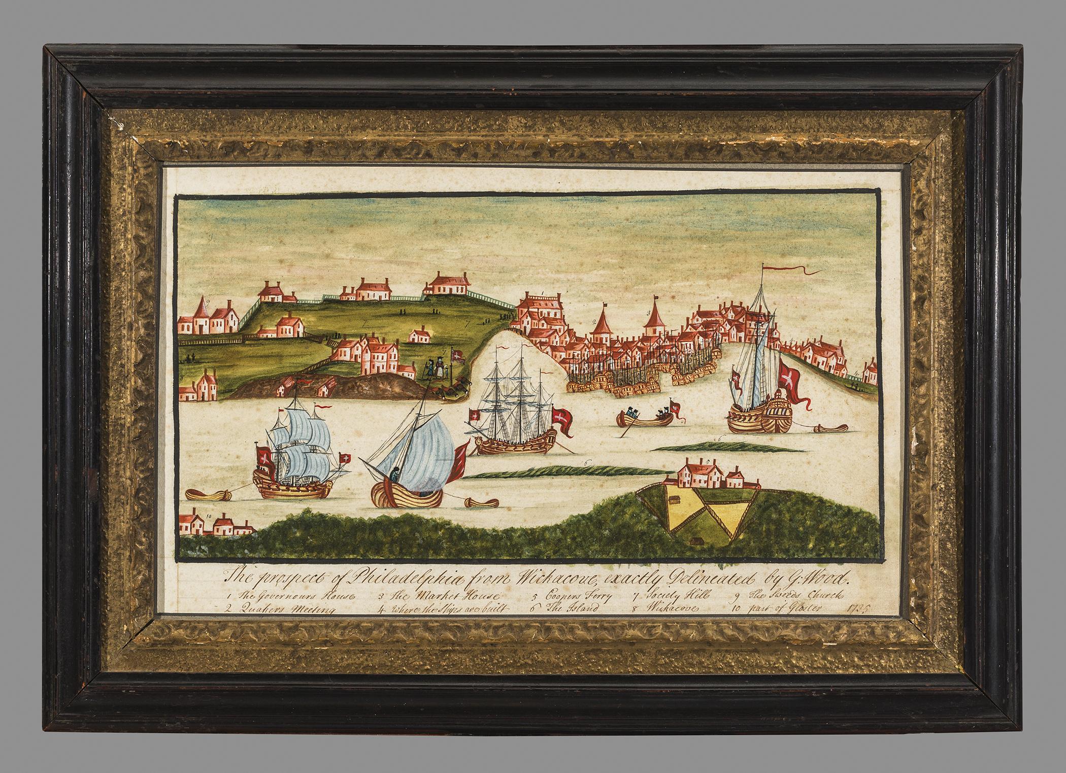 1958.0672 A Drawing, B Frame, view 1