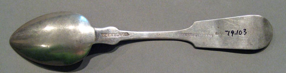 1998.0004.824 Silver Spoon underside