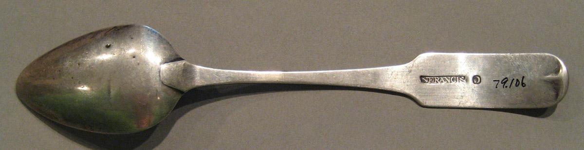 1998.0004.826 Silver Spoon underside