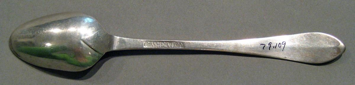 1998.0004.829 Silver Spoon underside