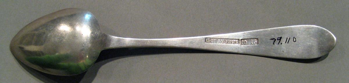 1998.0004.830 Silver Spoon underside