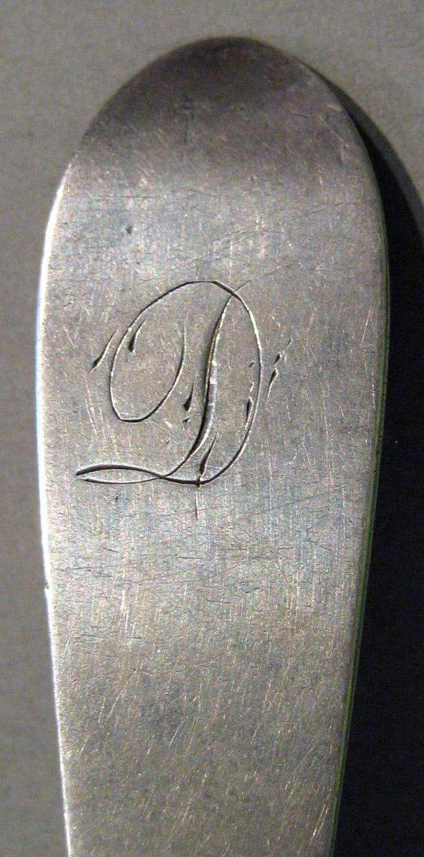 1998.0004.830 Silver Spoon engraving
