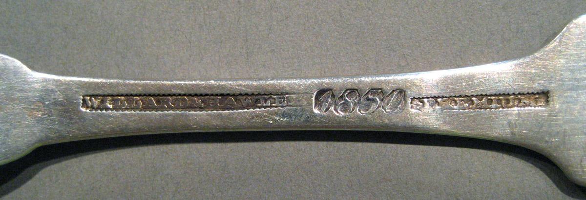 1998.0004.833 Silver Spoon mark