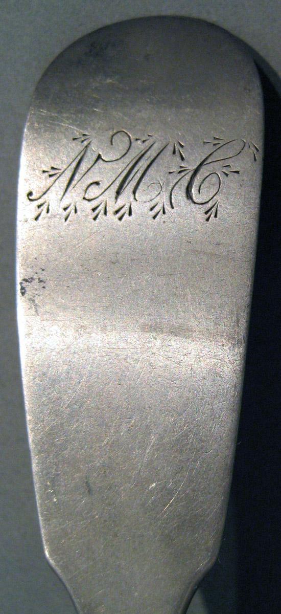 1998.0004.834.001 Silver Spoon engraving