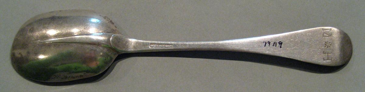 1998.0004.838 Silver Spoon underside