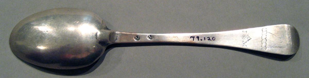 1998.0004.839 Silver Spoon underside