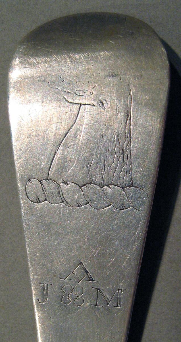 1998.0004.839 Silver Spoon engraving