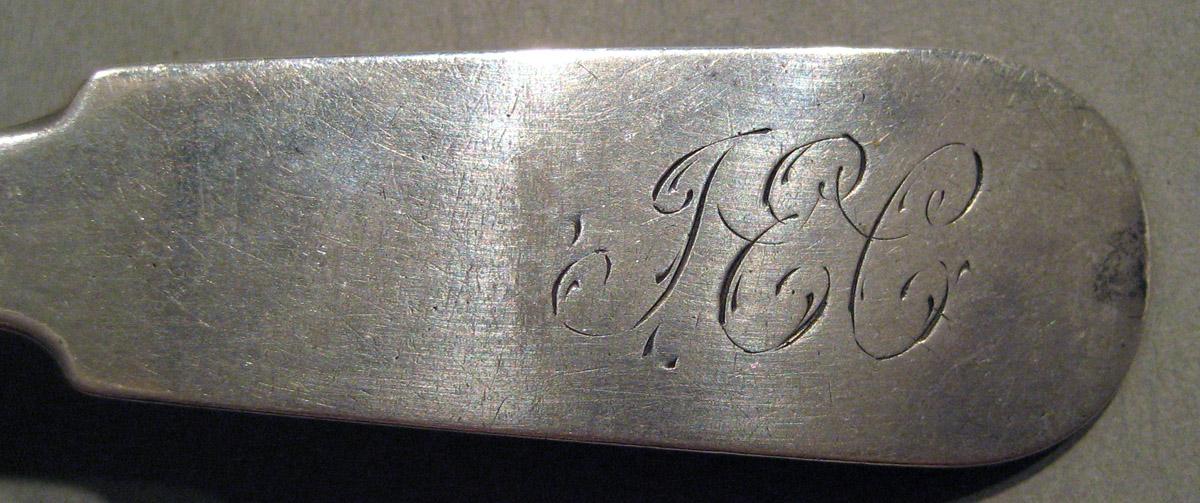 1998.0004.841.002 Silver Spoon engraving