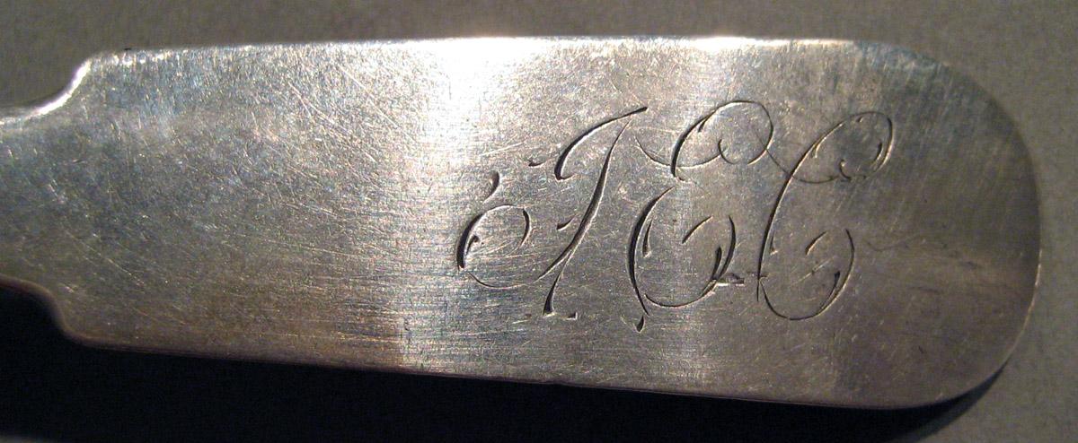 1998.0004.841.003 Silver Spoon engraving
