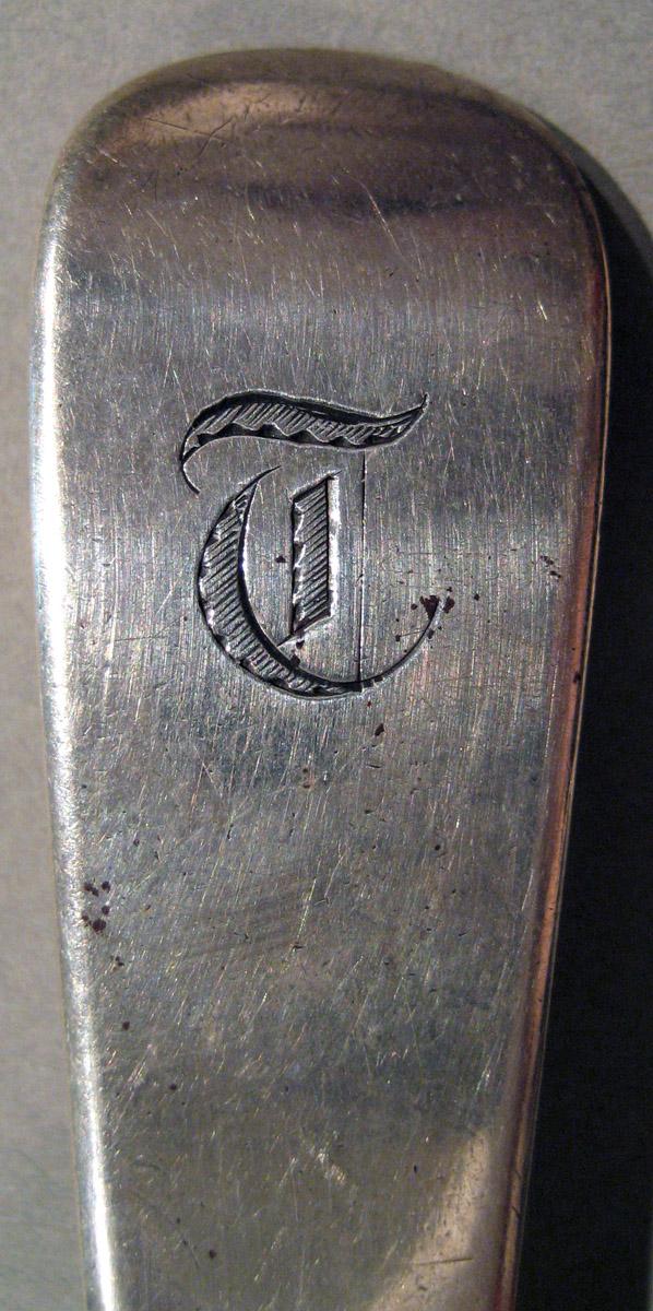 1998.0004.842 Silver Spoon engraving