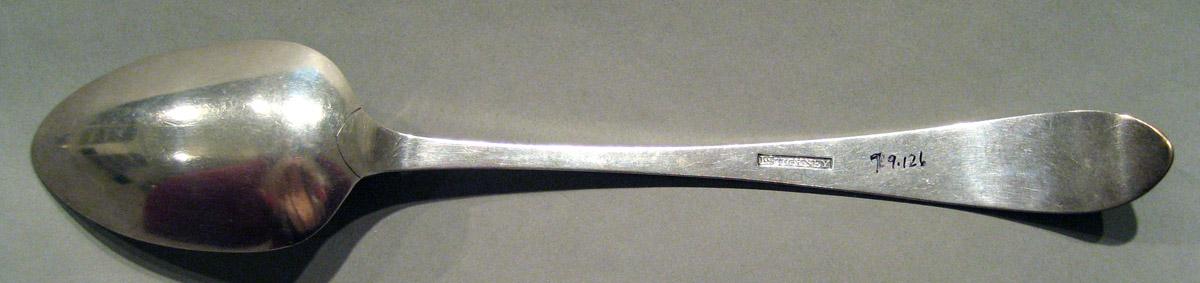 1998.0004.845 Silver Spoon underside