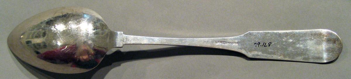 1998.0004.847 Silver Spoon underside