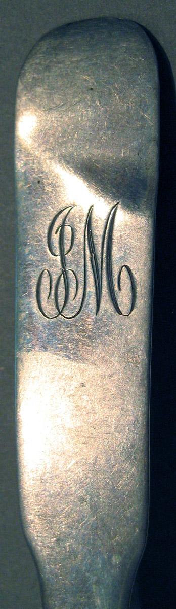 1998.0004.848.005 Silver Spoon engraving