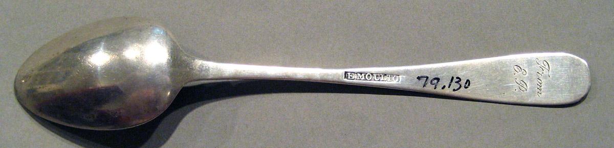 1998.0004.849 Silver Spoon underside