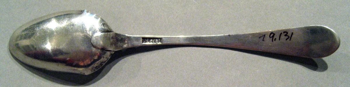 1998.0004.850 Silver Spoon underside