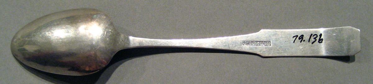 1998.0004.855.001 Silver Spoon underside