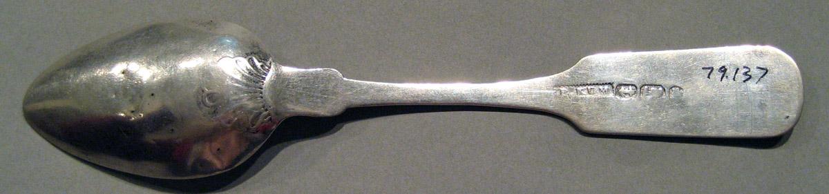 1998.0004.856 Silver Spoon underside