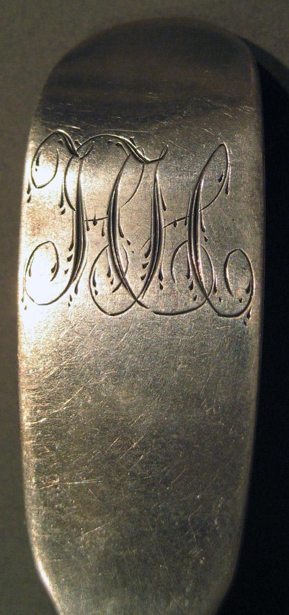 1998.0004.857 Silver Spoon engraving