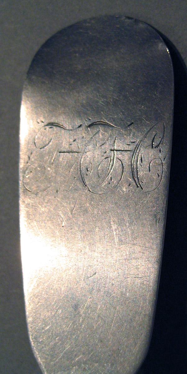 1998.0004.858 Silver Spoon engraving