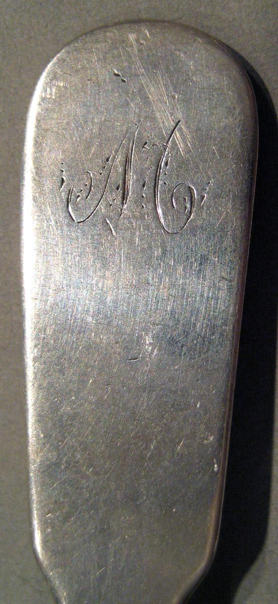 1998.0004.859.002 Silver Spoon engraving