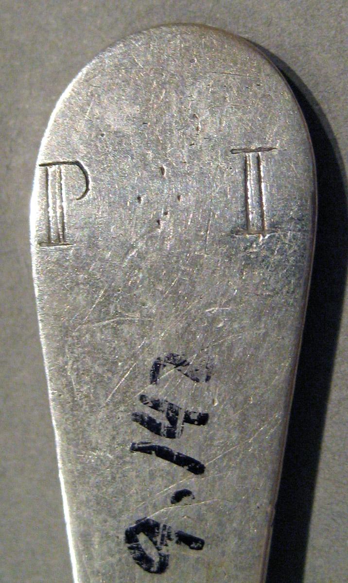 1998.0004.861 Silver Spoon engraving