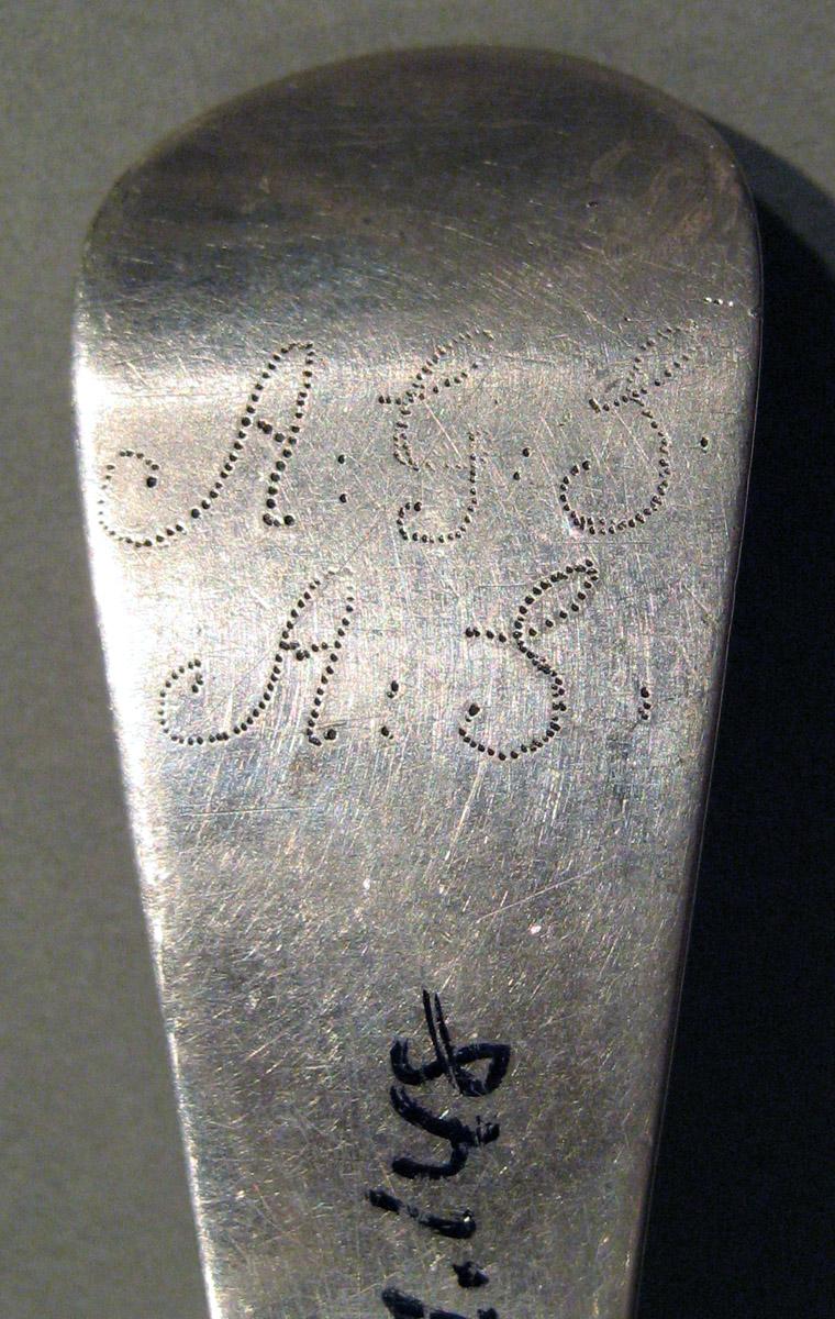 1998.0004.867.001 Silver Spoon engraving