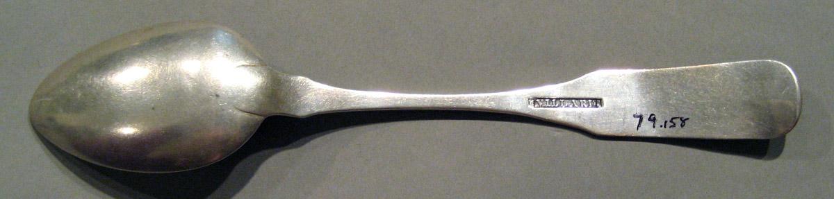 1998.0004.874 Silver Spoon underside