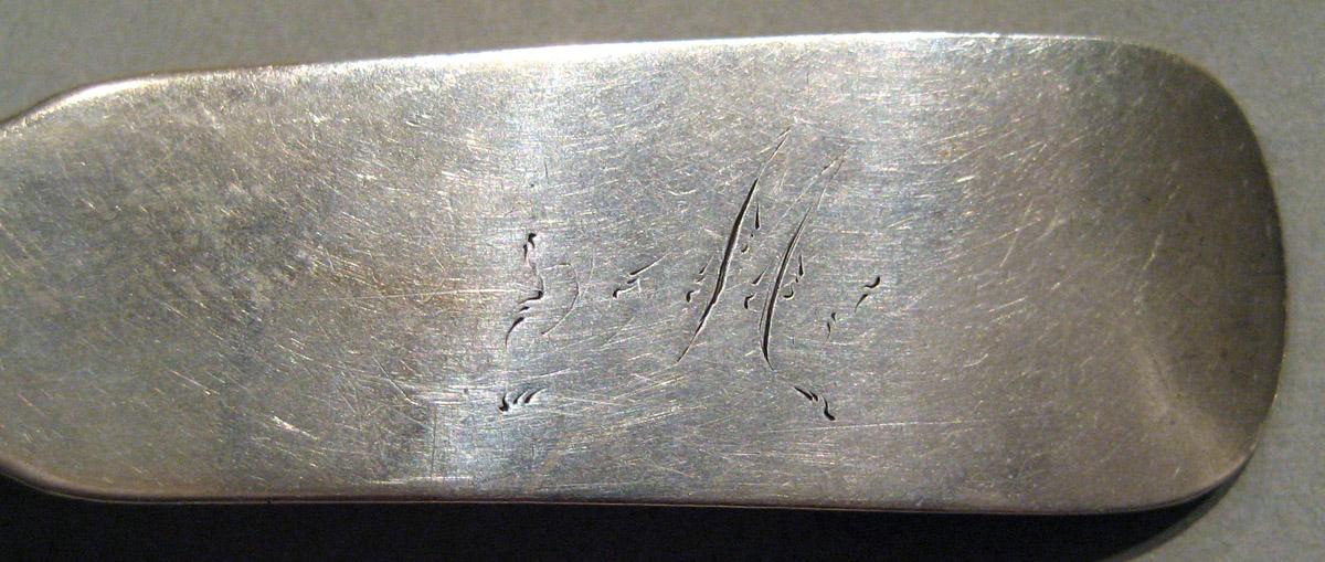 1998.0004.874 Silver Spoon engraving