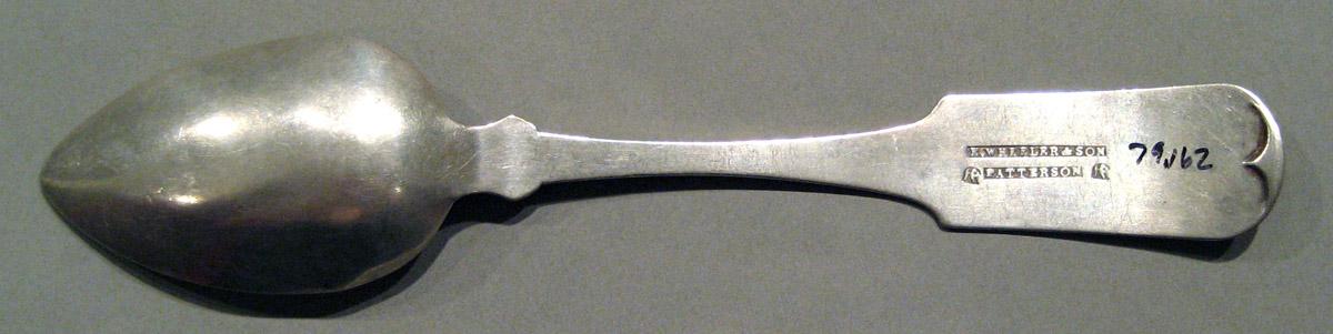 1998.0004.878 Silver Spoon underside