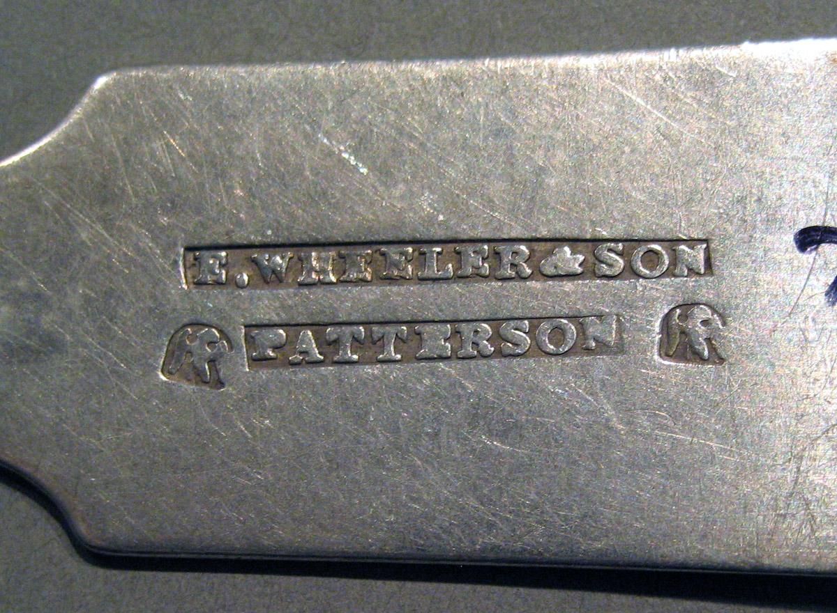 1998.0004.878 Silver Spoon mark