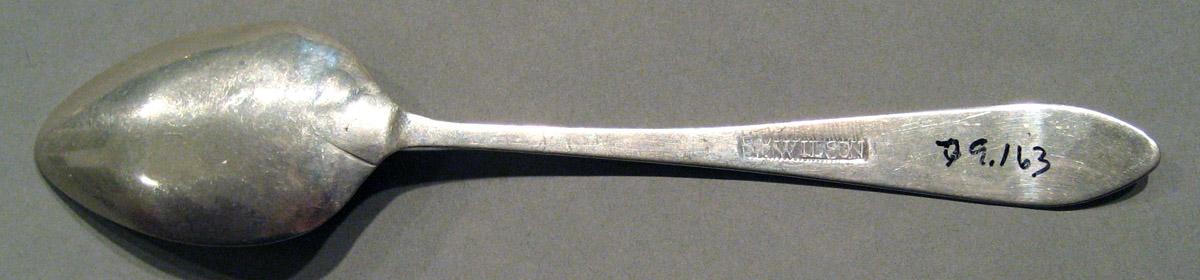 1998.0004.879 Silver Spoon underside