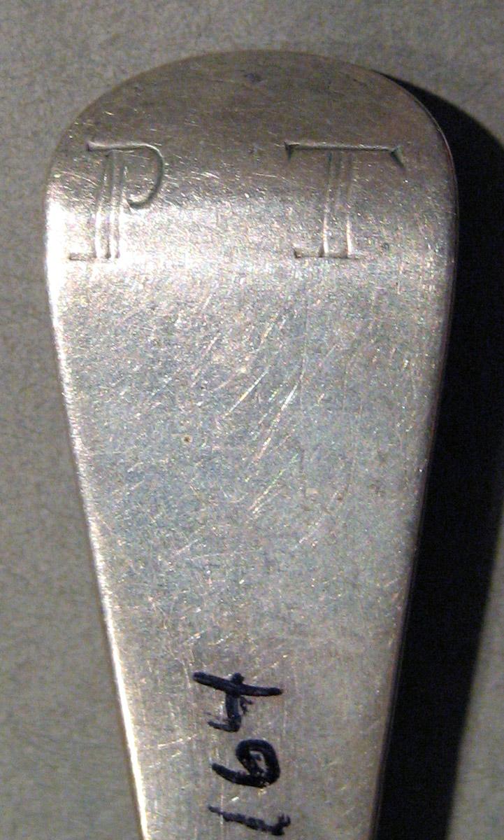 1998.0004.880 Silver Spoon engraving