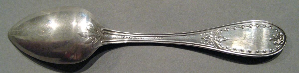 1998.0004.883 Silver Spoon underside