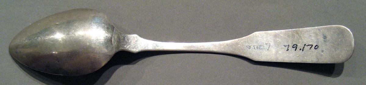 1998.0004.885 Silver Spoon underside