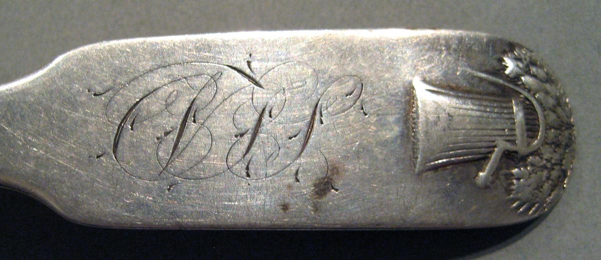 1998.0004.887.001 Silver Spoon engraving