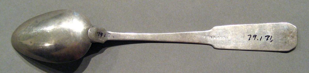 1998.0004.891 Silver Spoon underside