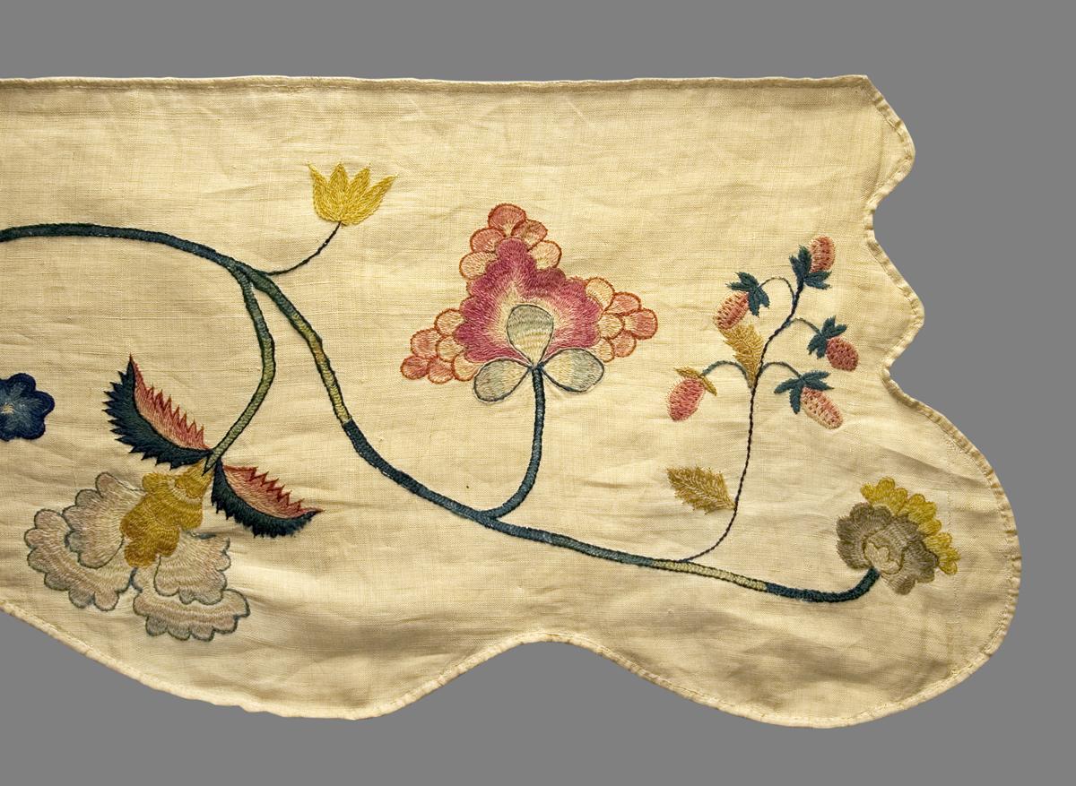 1952.0357.007 Bed Hanging, Valance, Edge Detail