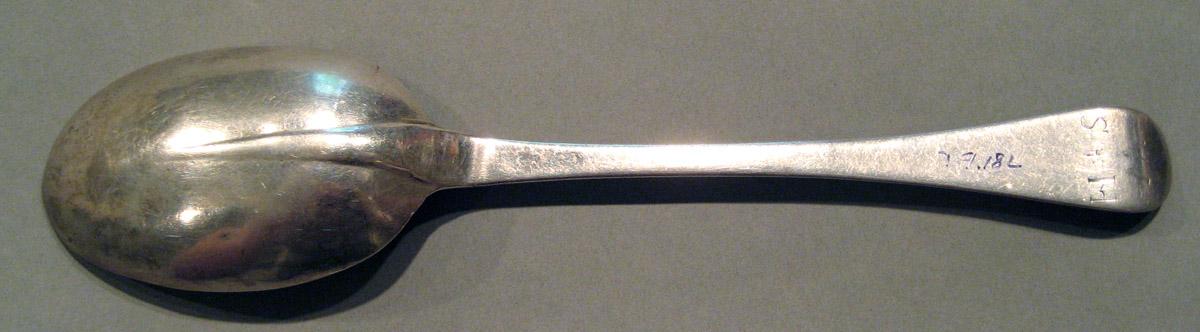 1998.0004.897 Silver Spoon underside