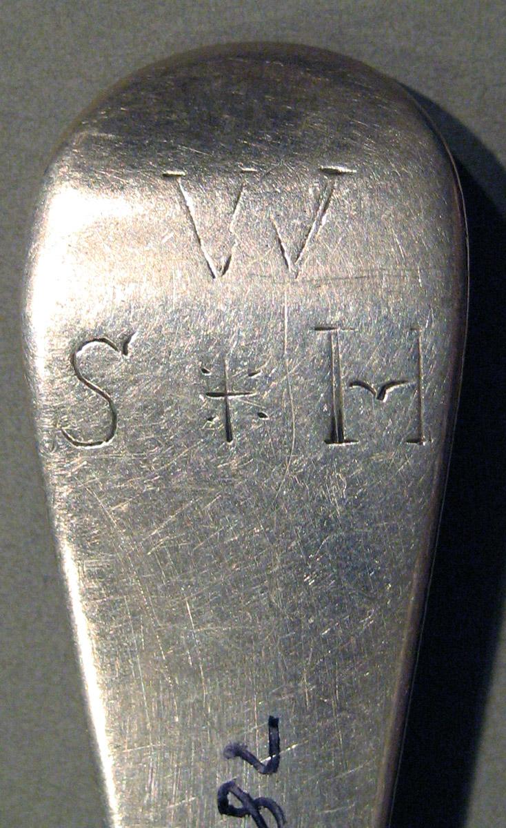 1998.0004.897 Silver Spoon engraving