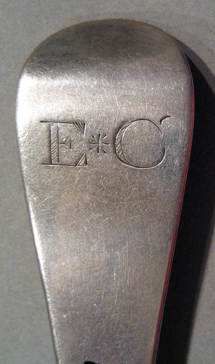 1998.0004.899 Silver Spoon engraving