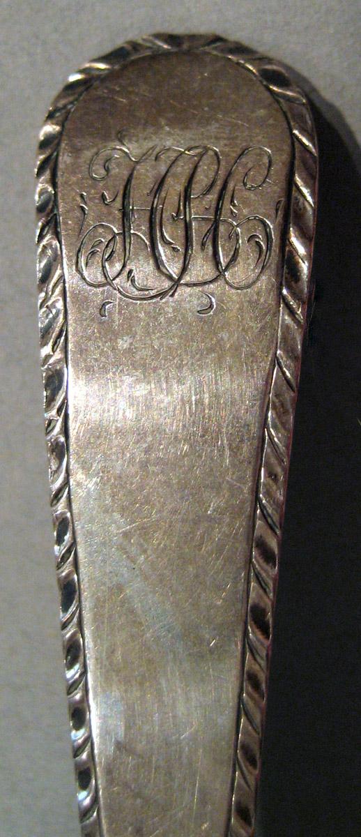 1998.0004.901.001 Silver Spoon engraving